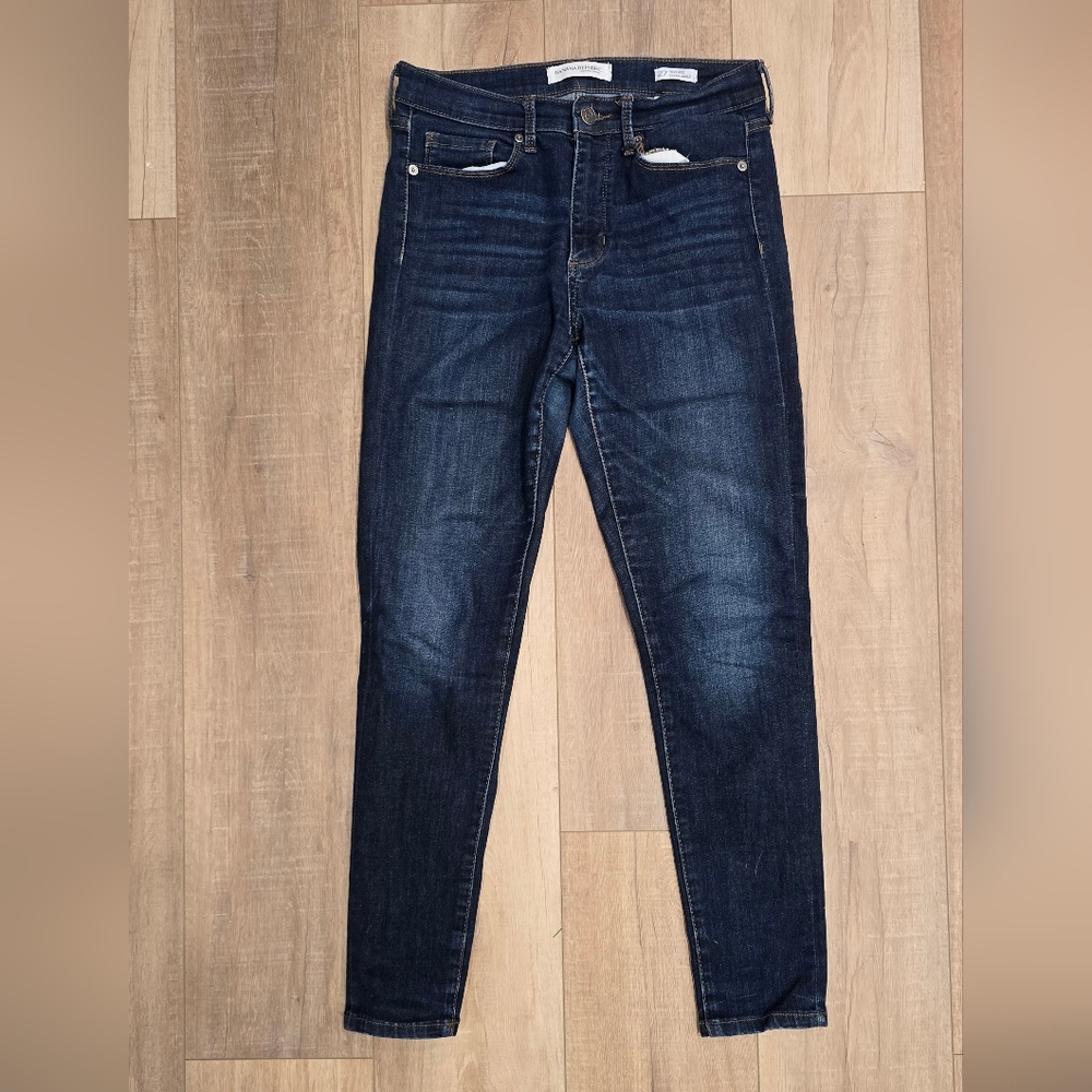 Banana Republic Women's Deep Indigo Skinny Jeans